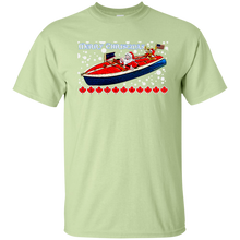 Santa and Rudolph take a Chris Craft Cruise G200 Gildan Ultra Cotton T-Shirt