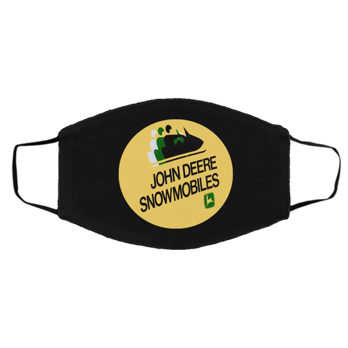 Vintage John Deere Snowmobiles Med/Lg Face Mask