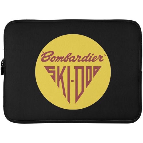 Vintage Ski-Doo Bombadier Logo Laptop Sleeve - 15 Inch