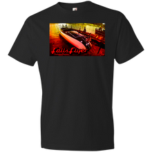 Vintage Larson Falls Flyer by Classic Boater Anvil Lightweight T-Shirt 4.5 oz