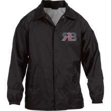Retro Boater Logo M775 Harriton Nylon Staff Jacket