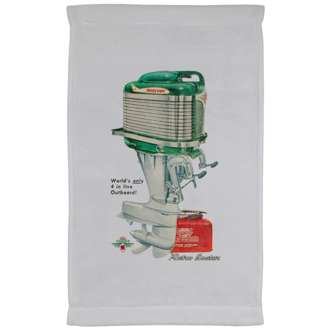Mercury Outboard Engine Co. Kitchen Towel - 11 x 18 Inch