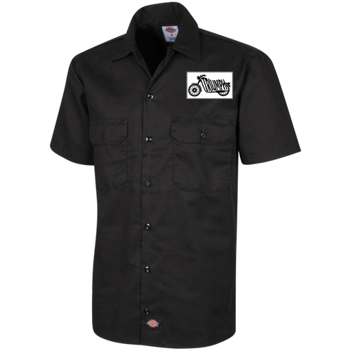 Vintage Style Triumph Motorcycle Dickies Workshirt