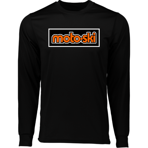 Vintage Moto-Ski Long Sleeve Moisture-Wicking Tee