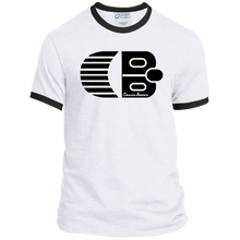 Classic Boater Logo  Port & Co. Ringer Tee