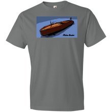 Vintage Chris Craft Runabout by Retro Boater  Anvil Lightweight T-Shirt 4.5 oz