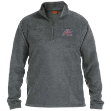 Retro Boater Logo M980 Harriton 1/4 Zip Fleece Pullover