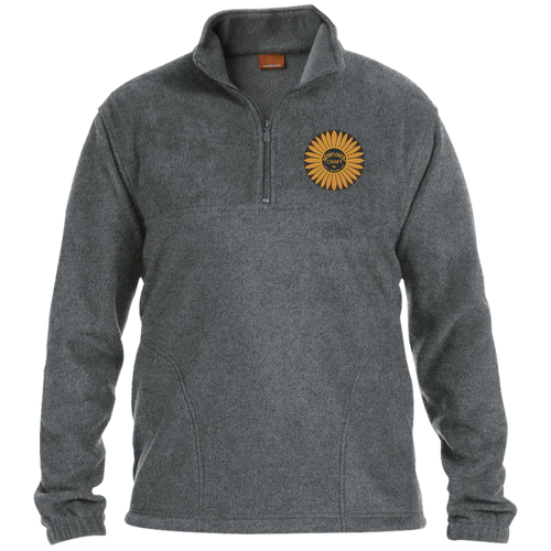 Sunflower Boats by Retro Boater M980 Harriton 1/4 Zip Fleece Pullover