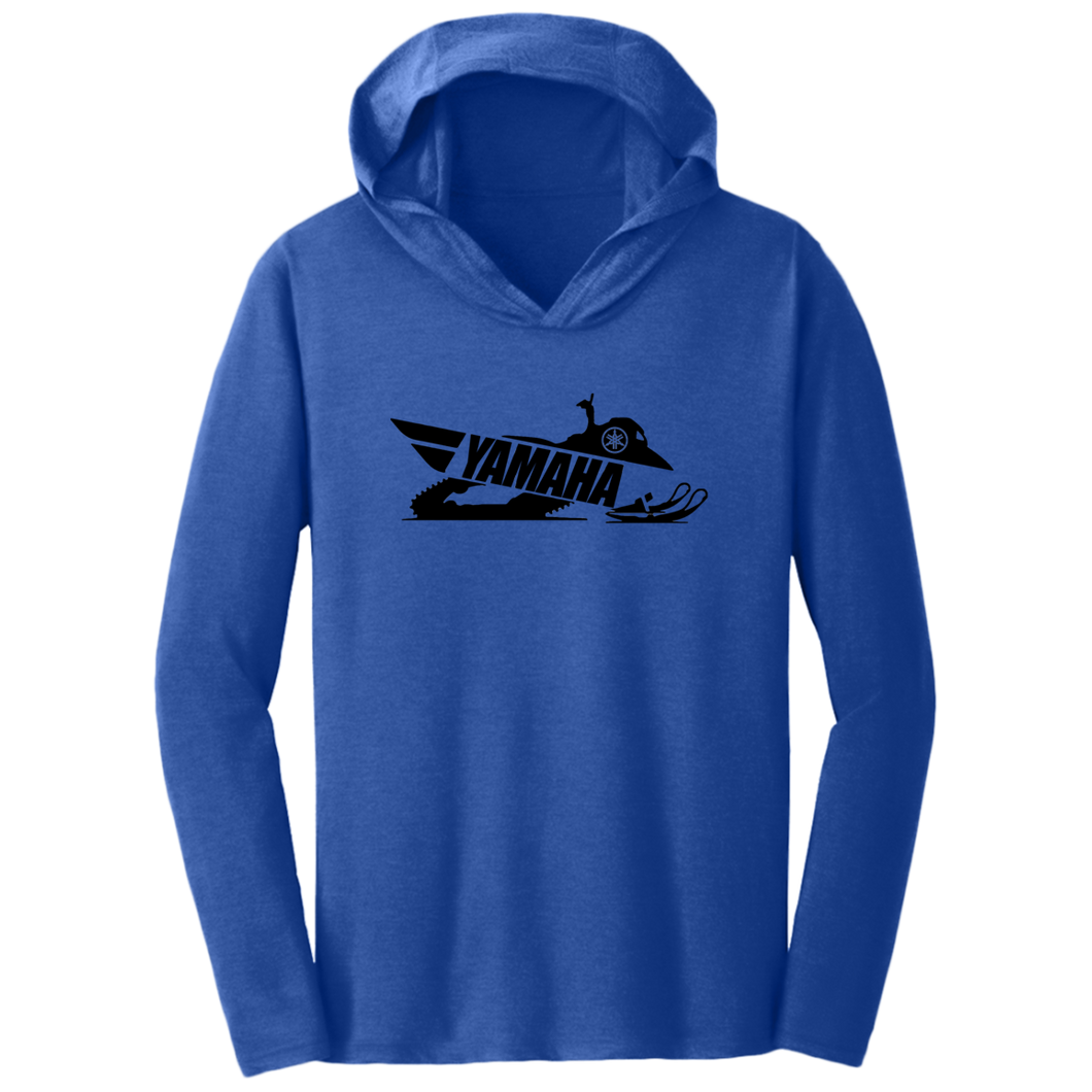 Classic Yamaha Snowmobiles Triblend T-Shirt Hoodie