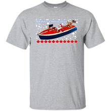 Santa and Rudolph take a Chris Craft Cruise G200 Gildan Ultra Cotton T-Shirt