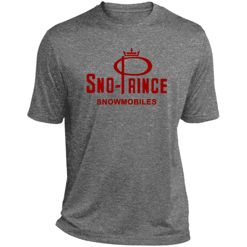 Sno-Prince Snowmobiles Heather Performance Tee