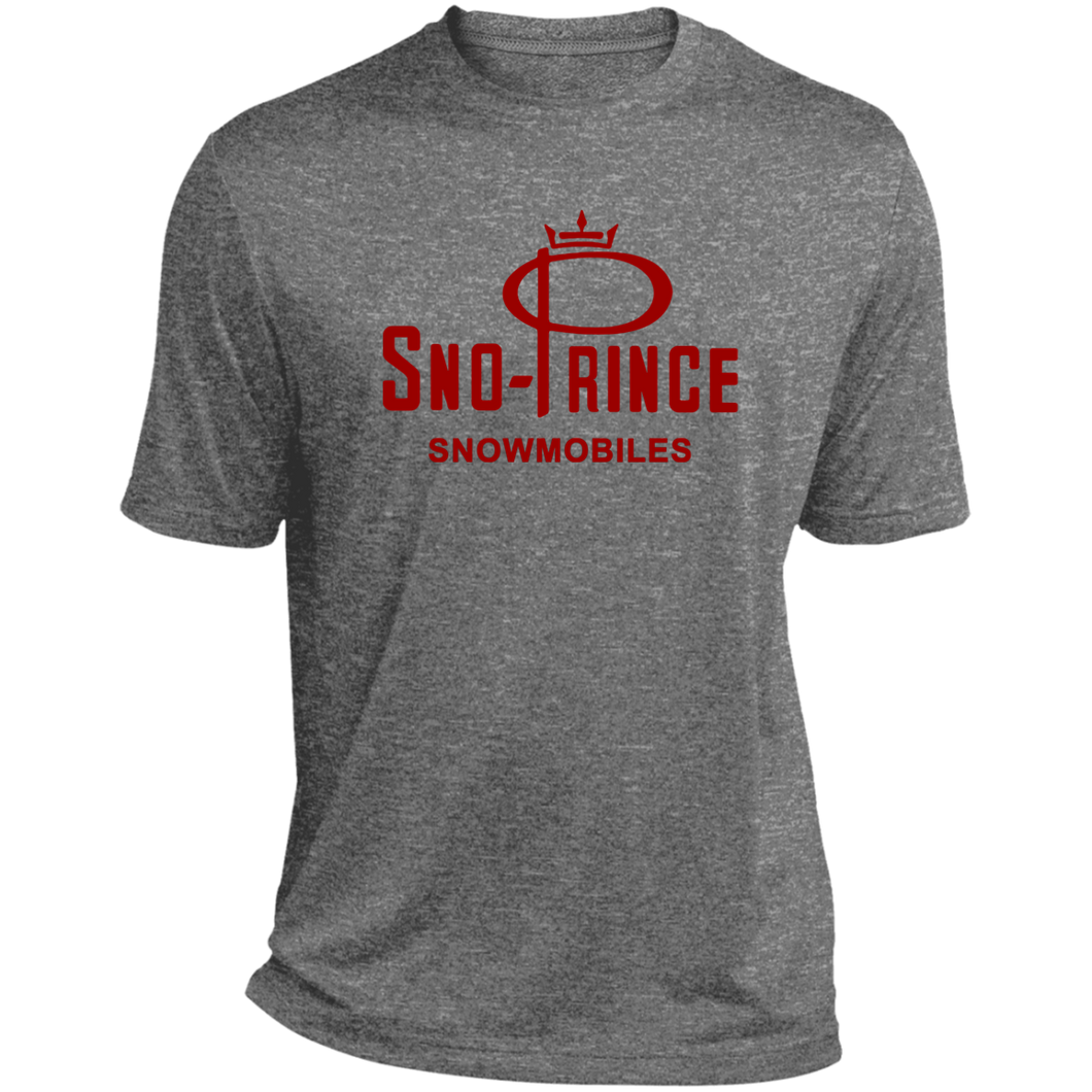 Sno-Prince Snowmobiles Heather Performance Tee