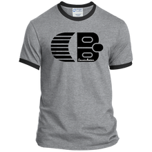 Classic Boater Logo  Port & Co. Ringer Tee