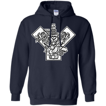 Ford Y-Block by Retro Boater G185 Gildan Pullover Hoodie 8 oz.