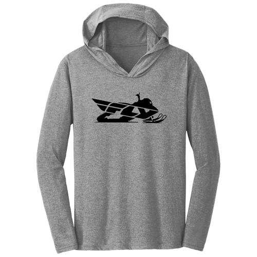 Classic Fly Racing Snowmobile Triblend T-Shirt Hoodie