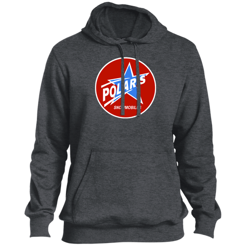 Vintage Polaris Snowmobile with Star Pullover Hoodie