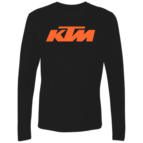 Classic KTM Motorcycle Men's Premium LS