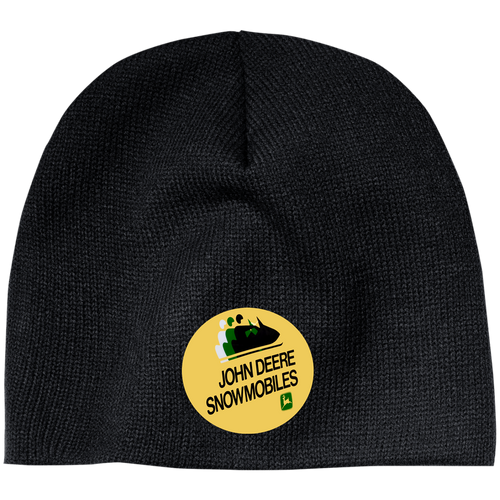 Vintage John Deere Snowmobiles 100% Acrylic Beanie