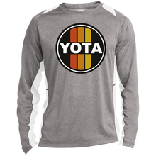 Classic Toyota Yota SUV Truck ST361LS Long Sleeve Heather Colorblock Performance Tee
