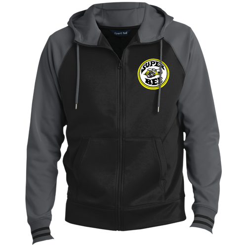 Late 60s Vintage Dodge Super Bee Men's Sport-Wick® Full-Zip Hooded Jacket