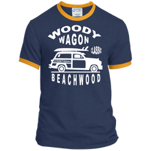 Speedtiques Woody Wagon Port & Co. Ringer Tee