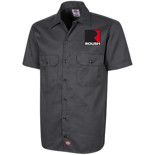 Classic Roush Racing Dickies Men's Short Sleeve Workshirt