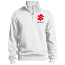 Vintage Suzuki ATV Motorcycle 1/4 Zip Sweatshirt