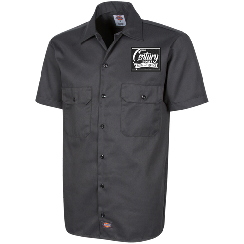 Classic Century Boats Dickies Men's Short Sleeve Workshirt