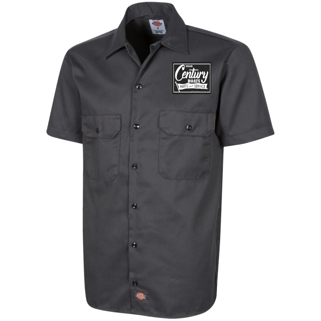 Classic Century Boats Dickies Men's Short Sleeve Workshirt