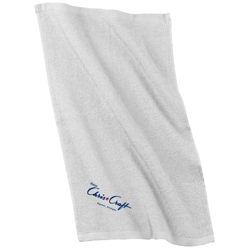Vintage Chris Craft Algonac, Michigan PT38 Rally Towel