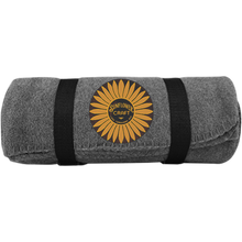 Sunflower Boats by Retro Boater BP10 Port & Co. Fleece Blanket