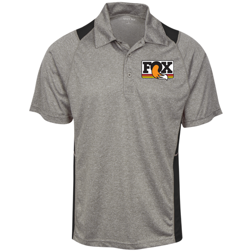 Vintage Fox Racing Heather Moisture Wicking Polo