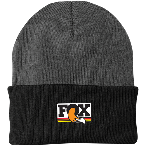 Vintage Style Fox Parts and Racing Knit Cap