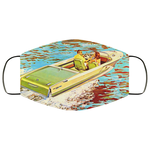 Dorsett Sea Hawk Boats FMA Face Mask by Retro Boater