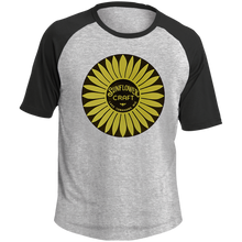 Sunflower Boats by Retro Boater T201 Sport-Tek SS Colorblock Raglan Jersey