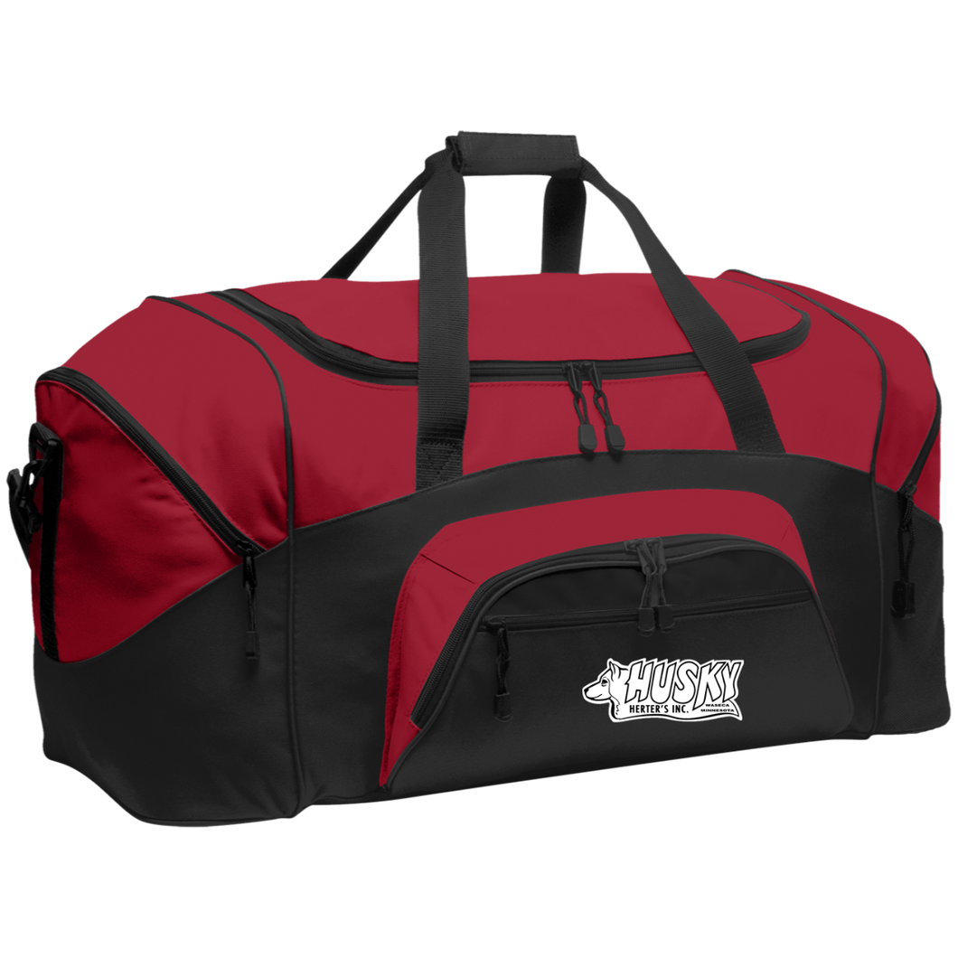 HERTER'S Husky Snowmobiles Colorblock Sport Duffel