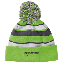 Dock Buster Knit Hat with Pom