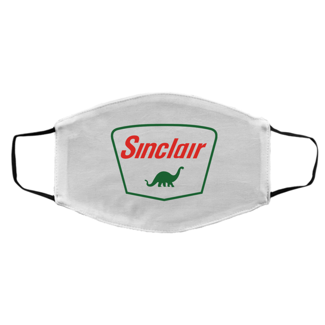 Vintage Sinclair Gas Station Med/Lg Face Mask