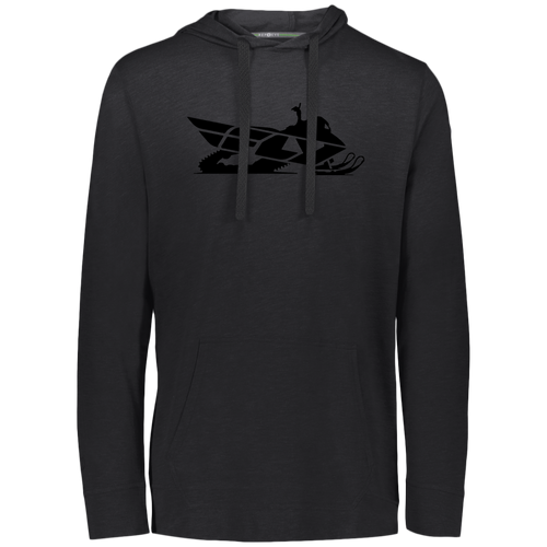 Classic Fly Racing Snowmobile Triblend T-Shirt Hoodie