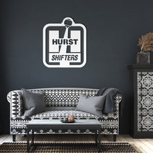 Vintage Style Hurst Shifters Die-Cut Metal Sign