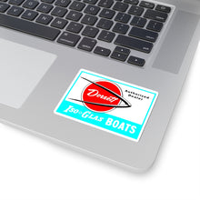 Dorsett Dealer Sign Kiss-Cut Stickers by Retro Boater