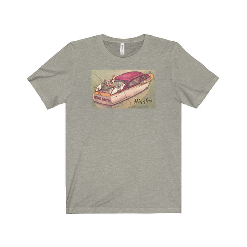 Higgins Cruiser Unisex Jersey Short Sleeve Tee by Retro Boater