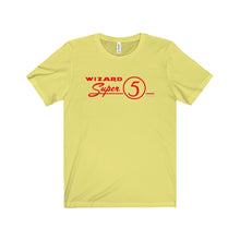 Wizard Super 5 Outboard Unisex Jersey Short Sleeve Tee by Retro Boater