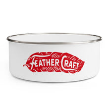 Vintage Feather Craft Boat Company Enamel Boat Bowl by Retro Boater