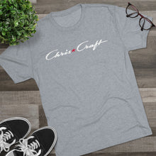 Vintage Chris Craft Men's Tri-Blend Crew Tee