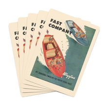 Classic Higgins Boat Ad Custom Poker Cards