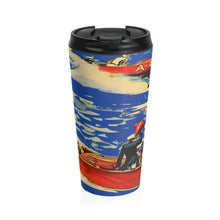 Vintage Race by Retro Boater Stainless Steel Travel Mug