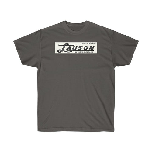 Lauson Outboard Motors by Retro Boater Unisex Ultra Cotton Tee