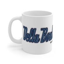 Delta Boats White Ceramic Mug by Retro Boater