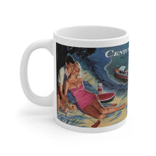 Vintage Century Boats White Ceramic Mug by Retro Boater